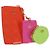 Christian Dior Canage Caro Trio Pouch Lamb Skin Multicolor Gold Auth 200565M Multicolore D'oro