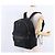 Mochila BURBERRY Nylon Black Gold Tone Auth ti4024 Negro - vista 25
