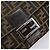 Borsa a Tracolla FENDI Zucca Canvas Mamma Baguette Nero Marrone Auth 200696V - vista 19