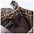 Borsa a Tracolla FENDI Zucca Canvas Mamma Baguette Nero Marrone Auth 200696V - vista 23