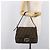 Borsa a Tracolla FENDI Zucca Canvas Mamma Baguette Nero Marrone Auth 200696V - vista 27