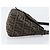 Borsa a Tracolla FENDI Zucca Canvas Mamma Baguette Nero Marrone Auth 200696V - vista 3