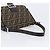 Borsa a Tracolla FENDI Zucca Canvas Mamma Baguette Nero Marrone Auth 200696V - vista 7