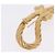 Broche Christian Dior metal Conjunto de 2 Tom Dourado Auth SW2814 - vista 5