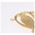 Broche Christian Dior metal Conjunto de 2 Tom Dourado Auth SW2814 - vista 8