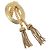 Spilla Christian Dior metallo Gold Tone Auth SW2813V
