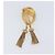 Spilla Christian Dior metallo Gold Tone Auth SW2813V - vista 7