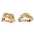 Orecchini Christian Dior Metal Gold Tone Auth ti4010 - vista 10