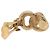 Orecchini Christian Dior Metal Gold Tone Auth ti4010 - vista 4