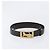 Céline Cinto CELINE em Couro Conjunto de 5 Castanho Tom Dourado Prateado Auth BA15477 Marrom Prata - vista 7