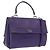 PRADA Handtasche aus Leder lila silber echt ka6163