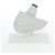 Borsa a tracolla Christian Dior Saddle in pelle bianca e argento Auth 202179V Bianco - vista 12