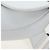 Borsa a tracolla Christian Dior Saddle in pelle bianca e argento Auth 202179V Bianco - vista 18