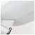 Borsa a tracolla Christian Dior Saddle in pelle bianca e argento Auth 202179V Bianco - vista 19