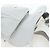 Borsa a tracolla Christian Dior Saddle in pelle bianca e argento Auth 202179V Bianco - vista 22