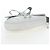 Borsa a tracolla Christian Dior Saddle in pelle bianca e argento Auth 202179V Bianco - vista 6