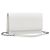 Maison Martin Margiela Maison Margiela Borsa a tracolla con catena in pelle bianca e argento Auth BA15629M Bianco