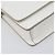 Maison Martin Margiela Maison Margiela Borsa a tracolla con catena in pelle bianca e argento Auth BA15629M Bianco - vista 15