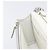 Maison Martin Margiela Maison Margiela Borsa a tracolla con catena in pelle bianca e argento Auth BA15629M Bianco - vista 20