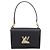 Borsa a tracolla LOUIS VUITTON Epi Twist MM Nero M21113 LV Auth ka6116SV - vista 13