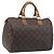 LOUIS VUITTON Monogram Speedy 30 Hand Bag M41526 LV Auth 200452 Monogramma