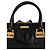 Borsa tote Barbara Bui in pelle nera Nero - vista 2