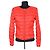 Moncler Plumífero rojo Roja