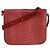 Borsa a tracolla Barbara Bui in pelle rossa Rosso