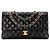 CHANEL - Borsa a tracolla Classique/Timeless 11.12 Chanel in pelle liscia nera Nero