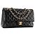 CHANEL - Borsa a tracolla Classique/Timeless 11.12 Chanel in pelle liscia nera Nero - vista 2