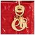 Autre Marque DIOR - Borsa a mano Lady Dior Medium in pelle cannage verniciata rossa Rosso - vista 5