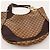 Bolsa Hobo Gucci Monogram Canvas Marrom Monograma - vista 6