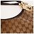 Bolsa Hobo Gucci Monogram Canvas Marrom Monograma - vista 9