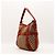Gucci Hobo-Bag aus Monogramm-Canvas und Leder Braun - Ansicht 4