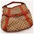 Gucci Hobo-Bag aus Monogramm-Canvas und Leder Braun - Ansicht 6