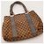 Bamboo Borsa a tracolla Gucci Monogram Canvas Marrone - vista 6