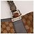 Bamboo Borsa a tracolla Gucci Monogram Canvas Marrone - vista 7