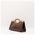 Borsa Louis Vuitton Monogram Vernis Wilshire PM Bordò - vista 2