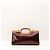 Borsa Louis Vuitton Monogram Vernis Wilshire PM Bordò - vista 3