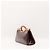Borsa Louis Vuitton Monogram Vernis Wilshire PM Bordò - vista 4