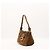 Borsa Baguette Fendi Zucca in velluto a coste marrone - vista 2