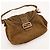 Borsa Baguette Fendi Zucca in velluto a coste marrone - vista 6