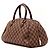 Borsa a mano Louis Vuitton Speedy 30 Damier Ebene Canvas Marrone - vista 4