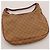Borsa Hobo Gucci in tela monogram Rosa Beige - vista 6
