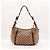 Borsa Hobo Gucci in tela monogram Marrone Monogramma - vista 3