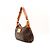 Borsa a tracolla Louis Vuitton Monogram Canvas Artsy MM Marrone - vista 2