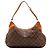 Borsa a tracolla Louis Vuitton Monogram Canvas Artsy MM Marrone - vista 3