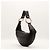 Borsa Hobo Guccissima in pelle nera Gucci Nero - vista 2