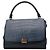 Céline Borsa Trio Celine in pelle e camoscio blu