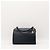Céline Borsa Trio Celine in pelle e camoscio blu - vista 3